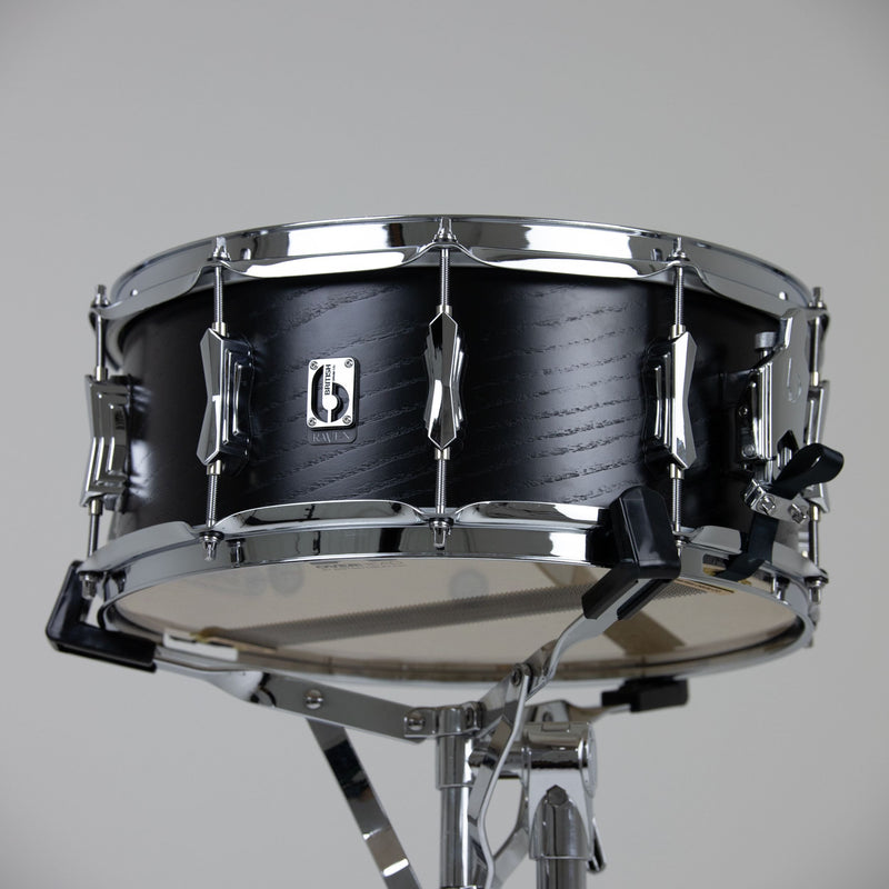 British Drum Co Raven Birch Snare 6″ × 14″ – Palladium Hardware