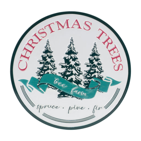 Melrose Christmas Tree Farm Sign 14"D