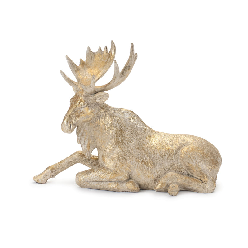 Melrose Winter Moose Figurine (Set of 2)
