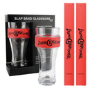 Iconic Concepts Insane Clown Posse 2-Pack Slap Band Pint Glasses – Red/Black