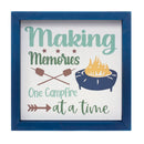 Melrose Wood Framed Camping Sentiment Sign Wall Decor, Rustic