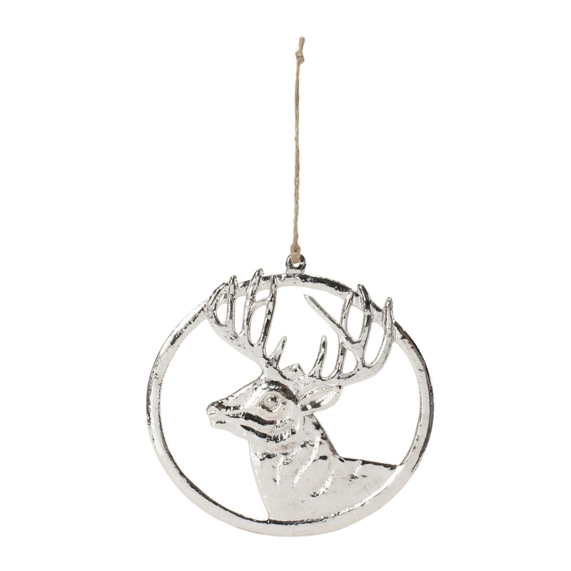 Melrose Deer Mount Ornament (Set of 12)