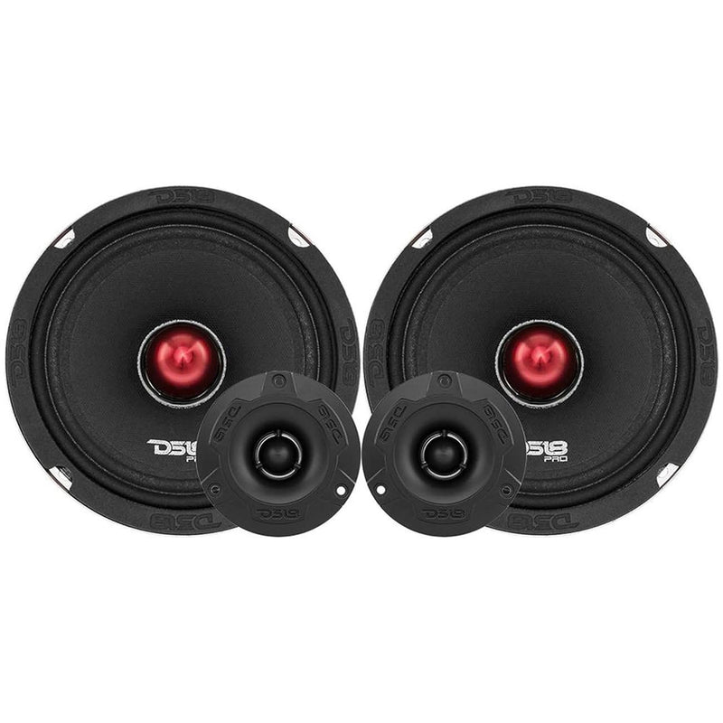 DS18 Pair Midrange Speaker PRO-X6.4BMPK