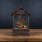 Melrose LED Snow Globe Nativity Barn 8.25"H