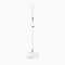 On‑Stage MS7201QTRW White Quarter‑Turn Round‑Base Mic Stand 34″–60″