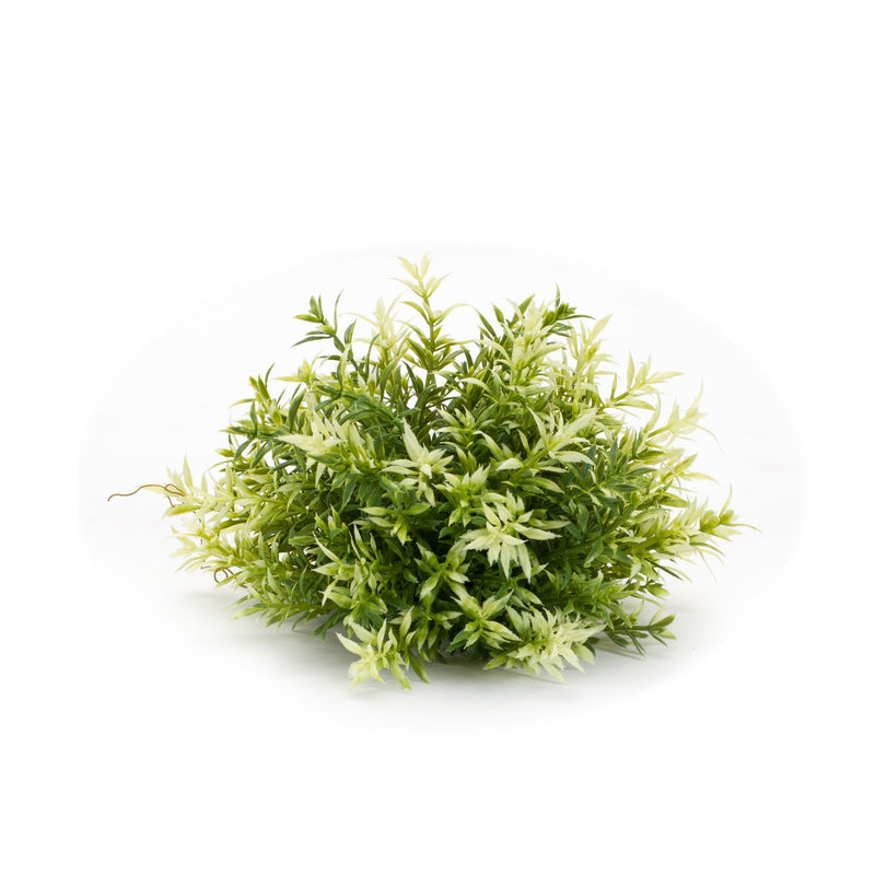 Melrose Varigated Mini Leaf Half Orb (Set of 6)