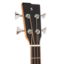 Stagg Jumbo Cutaway Acoustic-Electric Bass Spruce Top Natural – SA40BASS-ACE-N