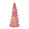 Melrose LED Tree with Rainbow Pearl Ornaments (Set of 3)