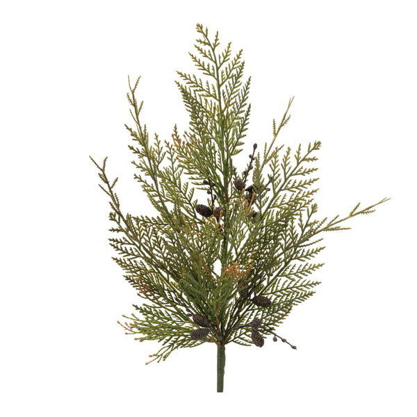 Melrose Faux Cedar Spray (Set of 4)