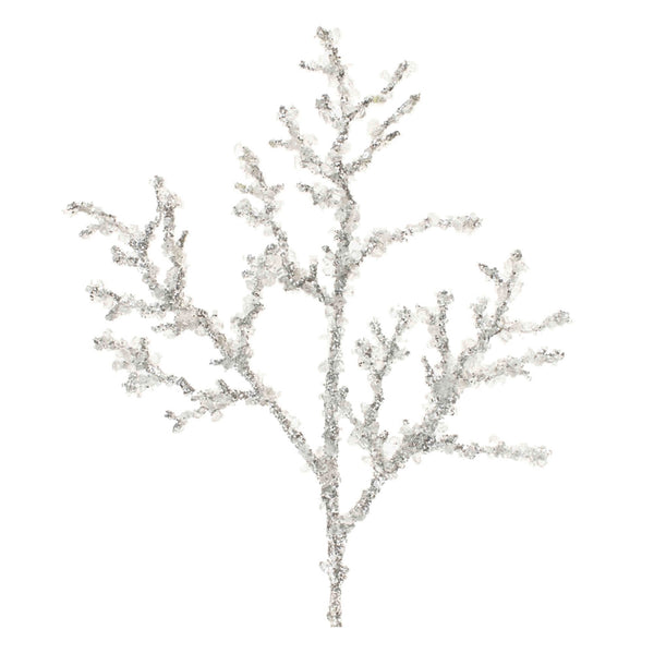 Melrose Sequined Icy Twig Spray (Set of 6)
