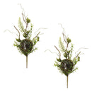 Melrose Bird Nest Twig Spray (Set of 2)