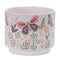 Melrose Stone Floral Patterned Planter Set of 3 Planter, Dolomite
