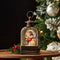 Melrose LED Snow Globe with Snowman and Cardinals 9.75"H