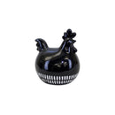 Melrose Modern Black and White Chicken Decor (Set of 2)