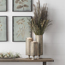 Melrose Hammered Bronze Metal Candle Holder (Set of 3)