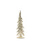 Melrose Gold Mosaic Glass Pine Tree (Set of 2)