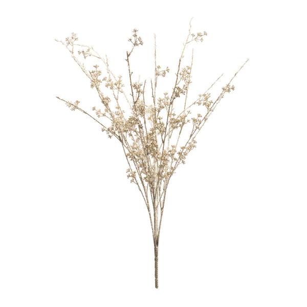 Melrose Beaded Iced Berry Spray (Set of 2)