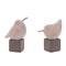 Melrose Bird on Base (Set of 2)