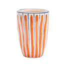Melrose Wavy Stripe Planter Set of 6 Planter, Wavy Patterned, Dolomite