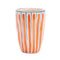 Melrose Wavy Stripe Planter Set of 6 Planter, Wavy Patterned, Dolomite