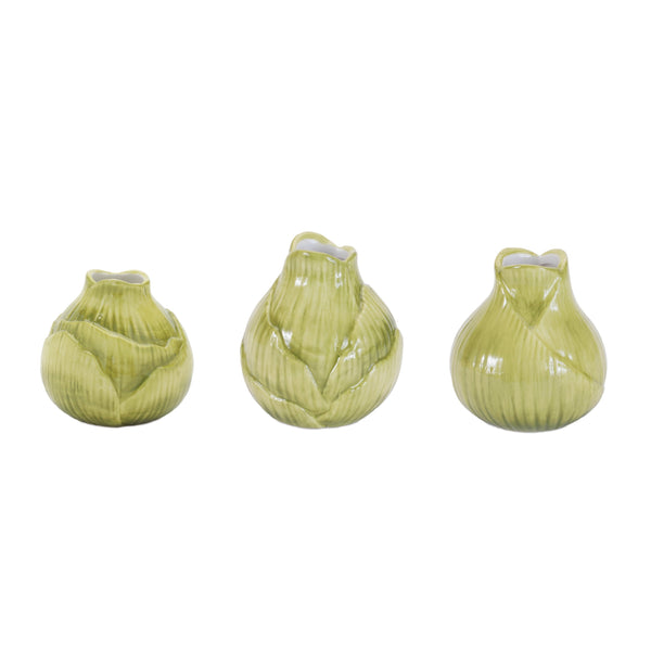 Melrose Stone Flower Bulb Vase (Set of 6)