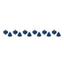 Melrose Ribbed Glass Ornament (Set of 12)