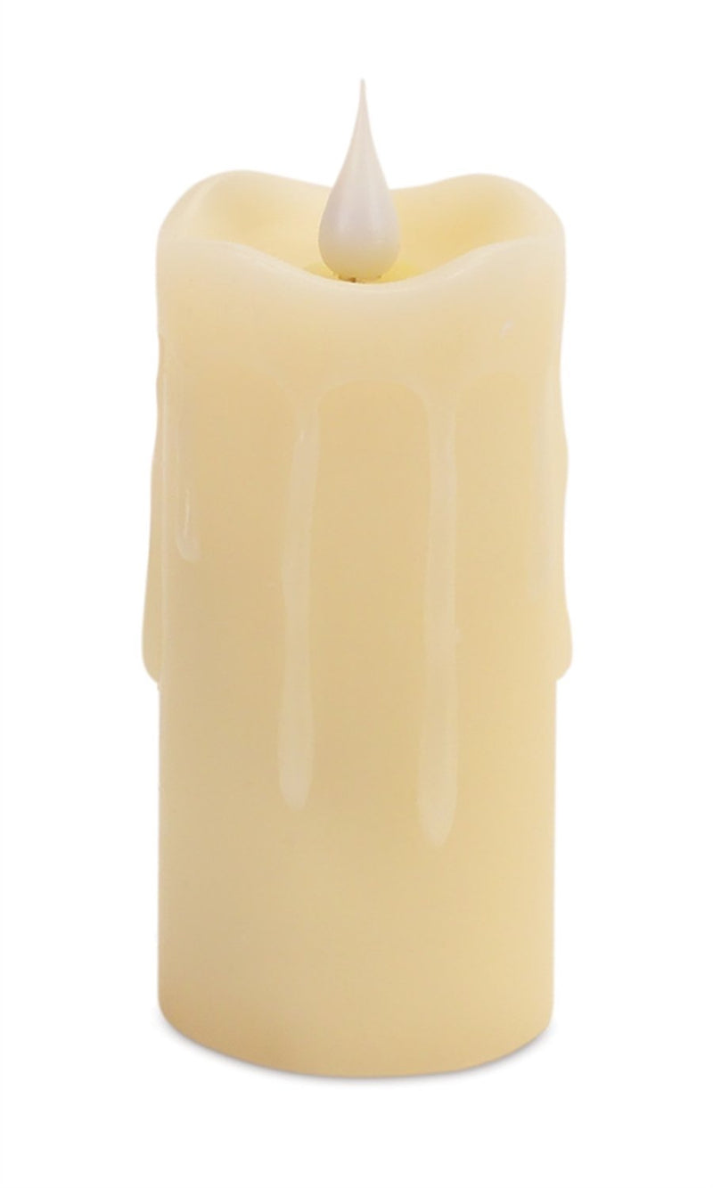 Melrose Simplux LED Votive Candle with Moving Flame and Remote (Set of 2)