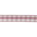 Melrose Plaid Cotton Ribbon (Set of 2)