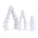 Melrose Wood Pine Tree Nesting Display (Set of 2)
