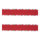 Melrose Striped Trim Wired Ribbon (Set of 2)