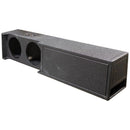 QPower Dodge Dual 10" Sealed Sub Box QBDODGE19210