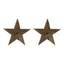 Melrose Pine Wood Star Decor Wall Decor, Rustic, Wood