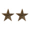 Melrose Pine Wood Star Decor Wall Decor, Rustic, Wood