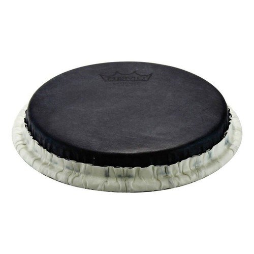 Remo 7.15" Tucked Skyndeep Bongo Drumhead – Black Calfskin New Open Box