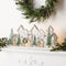 Melrose LED Flocked Winter Village Display 23"L