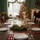 Melrose Mixed Pine Juniper Candle Holder 28"L