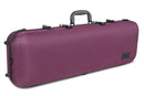 GEWA Bio-A 4/4-1/2 Violin Case Oblong - Violet - Music Pocket & Neck Pad - New Open Box