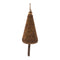 Melrose Wood Beaded Pine Tree Ornament (Set of 4)