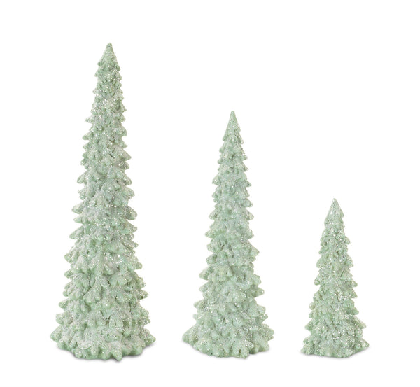Melrose Glittered Holiday Tree (Set of 6)