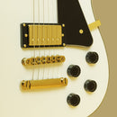 Stagg 30th Anniversary Legacy Mahogany HH Electric Guitar White – 30TH-LEGACY-WH