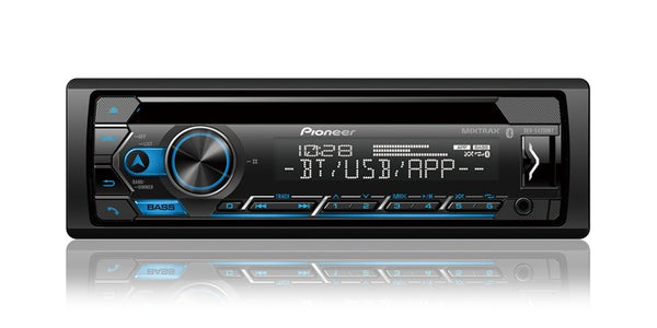 Pioneer DEH-S4220BT Single-DIN CD Receiver with Bluetooth and Smart Sync App