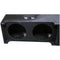 QPower Dodge Dual 10" Sealed Sub Box QBDODGE19210