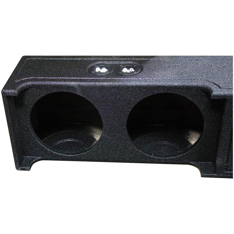 QPower Dodge Dual 10" Sealed Sub Box QBDODGE19210