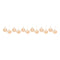 Melrose Snowflake Etched Glass Ornament (Set of 12)