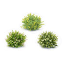 Melrose Varigated Mini Leaf Half Orb (Set of 6)