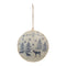 Melrose Metal Woodland Animal Merry Christmas Ornament (Set of 6)
