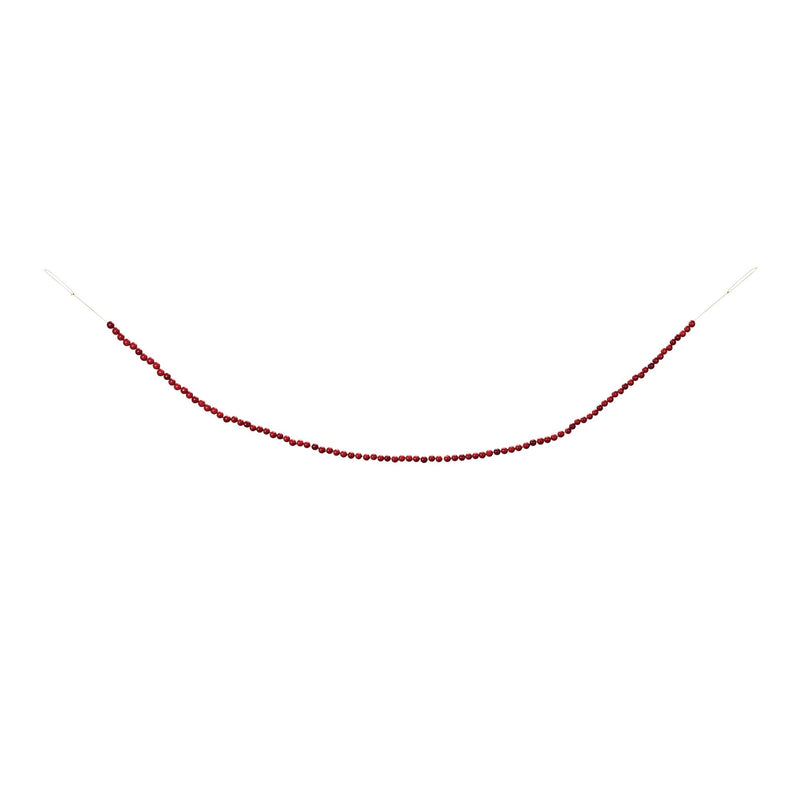 Melrose Cranberry String Garland (Set of 2)