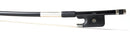 GEWA Carbon French 3/4 Size Bass Bow - Ebony Frog - A71BF50B
