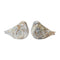 Melrose Terra Cotta Bird with Marble Design (Set of 2)