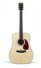 Tyma TD-12E Dreadnought Acoustic-Electric Guitar with Solid Sitka Spruce Top